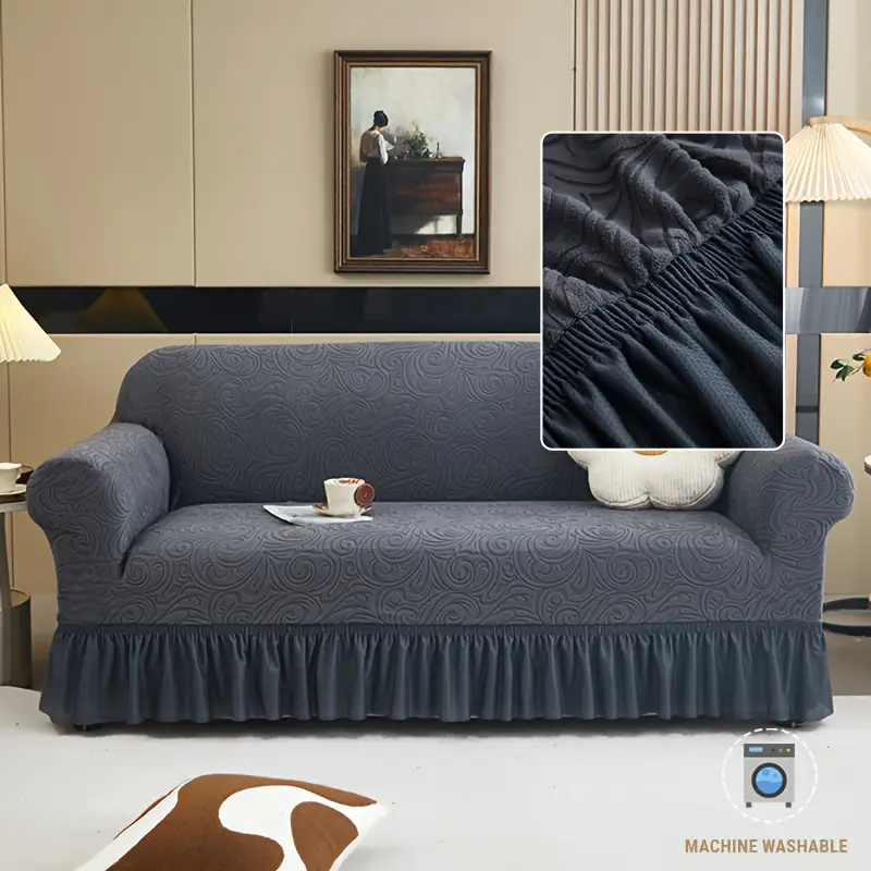 Zebra Velvet Sofa Cover